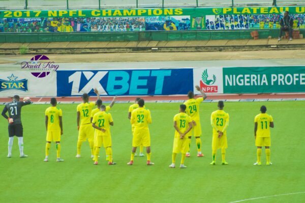 Plateau United place squad on half salary over poor start to NPFL season