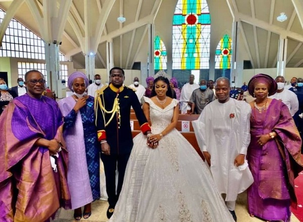 PHOTOS: Osinbajo, Lawan, Davido grace wedding of Smart Adeyemi’s daughter