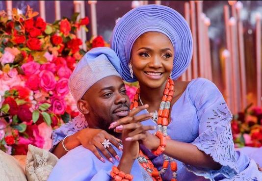 'Forever together' -- Adekunle Gold, Simi celebrate 2nd wedding anniversary