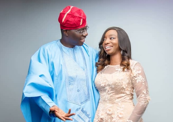 'May grace never depart from you' -- Sanwo-Olu celebrates wife on 54th birthday