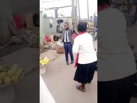 WATCH: ‘Ashawo, get out of here’ — two preachers fight over space in Lagos