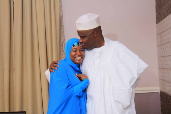 Aisha Yesufu: I wooed my husband