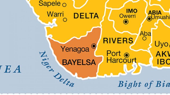 Bayelsa map