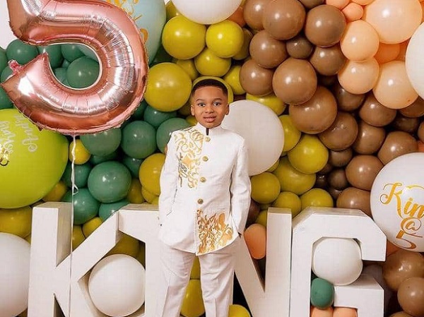 'I'm proud of you' -- Tonto Dikeh celebrates son on 5th birthday