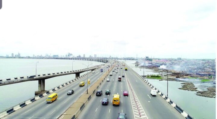 Third Mainland Bridge in Lagos