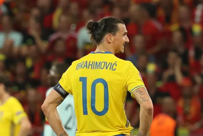 Ibrahimovic returns to Sweden squad five years after retirement