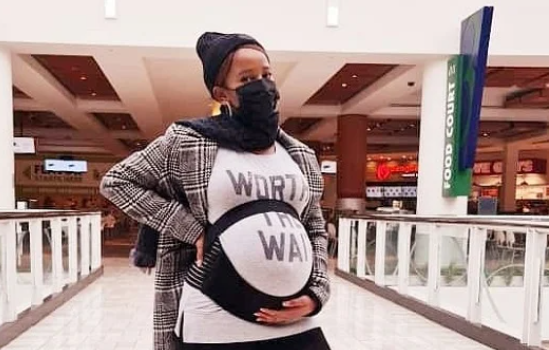 PHOTOS: Adesua Etomi recounts pregnancy journey