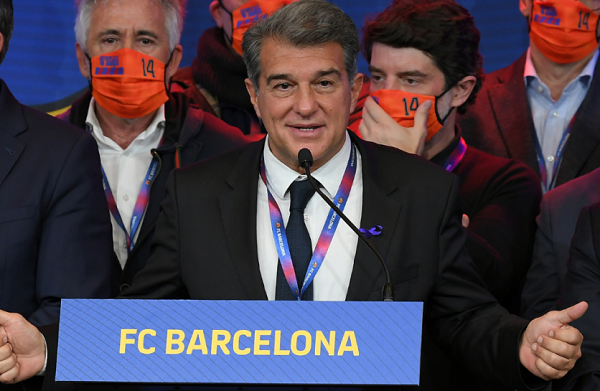Joan Laporta returns as Barcelona president
