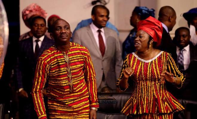 Paul Enenche, wife mark 27th wedding anniversary at Lokoja crusade