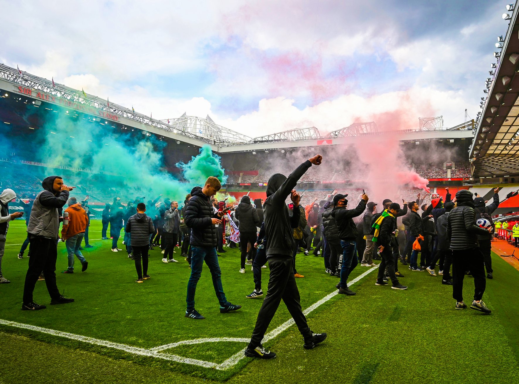 Man United, Liverpool clash postponed after mass protest at Old Trafford