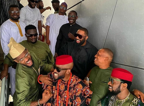 VIDEO: Mo'Hits reunite, perform together at Ikechukwu's wedding