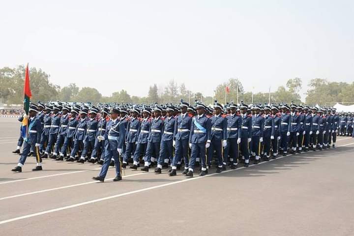 ile photo of Nigerian Air Force officers