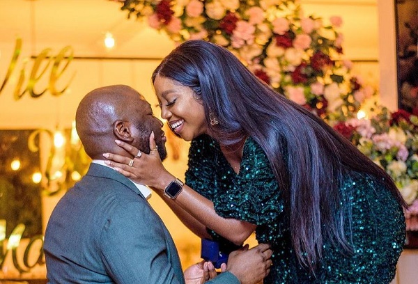 Ini Dima-Okojie engaged to fan who bought her chocolate two years ago