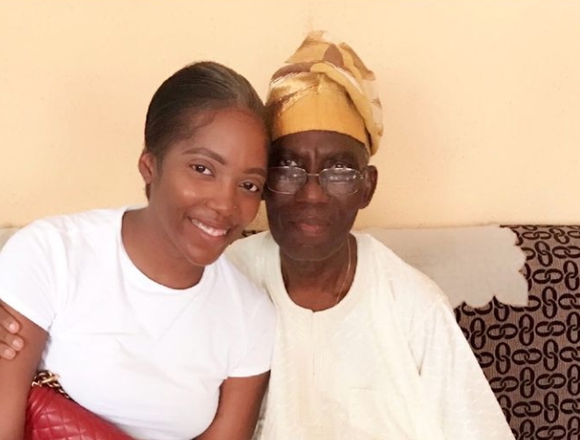 ‘This is tough on me’ — Tiwa Savage loses dad