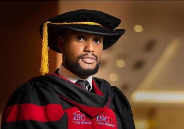 Alexx Ekubo bags honorary doctorate degree from Benin Republic varsity amid relationship crisis