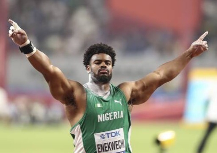 VIDEO: Nigeria's Enekwechi washes his 'only' jersey ahead of shot put final at Tokyo Olympics