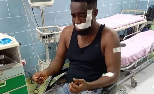 'I passed out twice' -- Mr Raw hospitalised after car crash