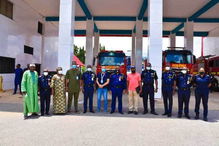 Liberian fire service chief