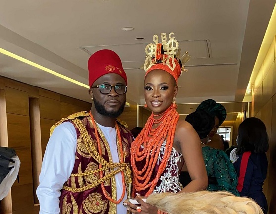 PHOTOS: Basketmouth, Mr Macaroni attend Craze Clown's traditional wedding