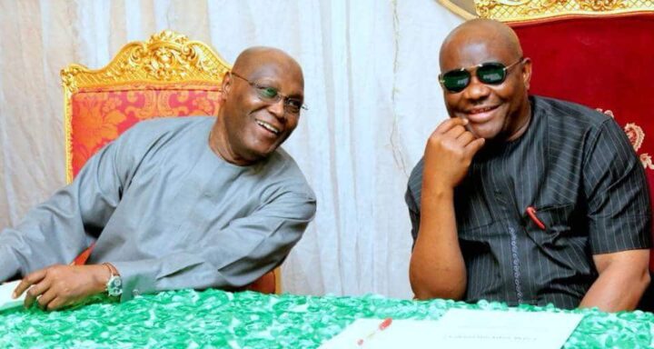 Atiku Abubakar and Nyesom Wike