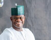 Yahaya Bello: A united Nigeria will thrive on political stability, social security
