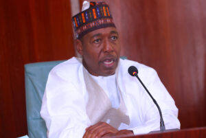 Babagana Zulum, governor of Borno state