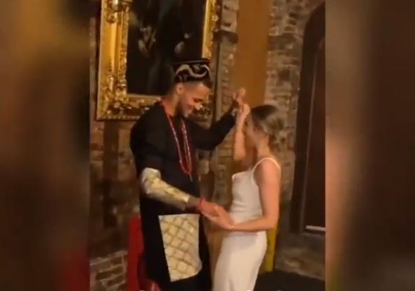 VIDEO: Ndidi, Iheanacho grace Trost-Ekong’s wedding in UK