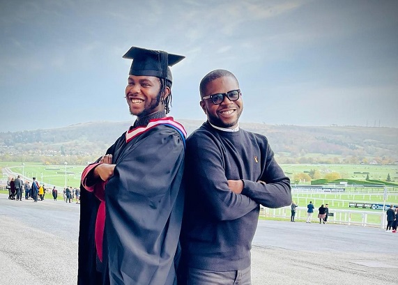 Funke Akindele's husband celebrates son's graduation from UK varsity 