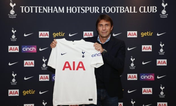 Tottenham appoint Conte as manager -- hours after sacking Nuno