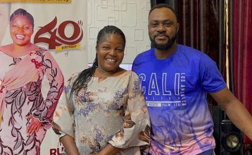 'I'll love you forever' -- Odunlade celebrates wife on her 40th birthday