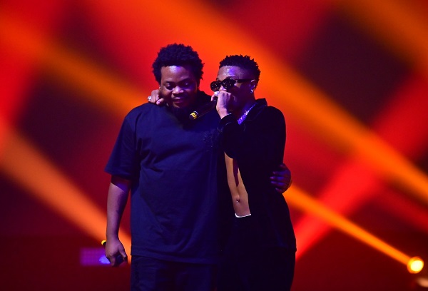 WATCH: Olamide, Wizkid perform 'Omo To Shan' at Lagos festival