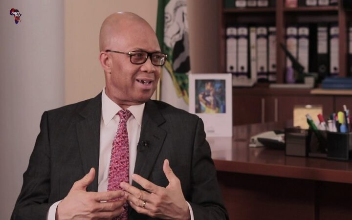Ben Akabueze, DG of the budget office of the federation, speaks on government personnel cost