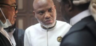 Nnamdi Kanu sues FG, DSS DG over ‘refusal to obey court order’ on visitation