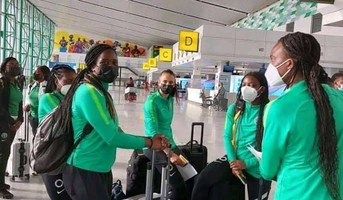 Super Falcons fume after getting stuck for hours at Abuja airport