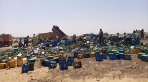 Kano Hisbah destroys alcohol