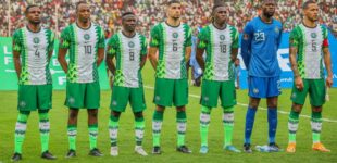 EXTRA: Old national anthem played at Super Eagles game against Benin Republic