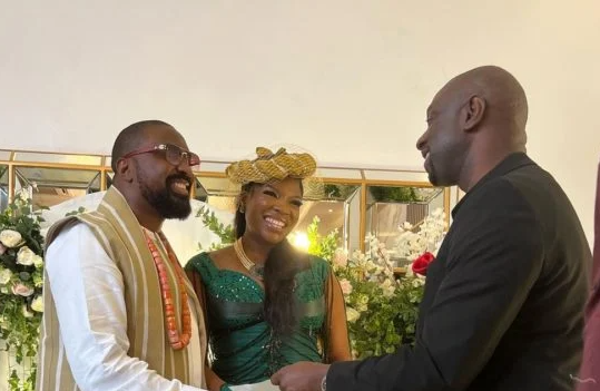 PHOTOS: Kemi Adetiba, Oscar Heman-Ackah wed in court