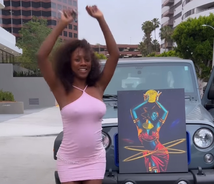 Korra Obidi flaunts new car — weeks after her marriage crashed