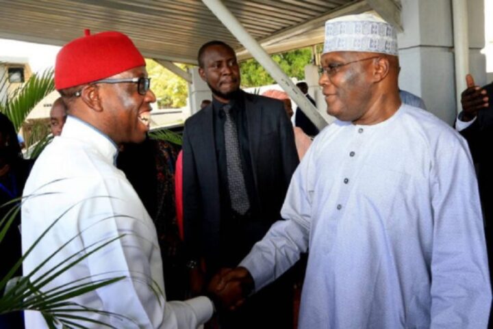 Ifeanyi Okowa and Atiku Abubakar