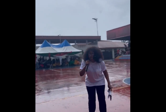 WATCH: Tacha charges Nigerians to get their PVC inside the rain