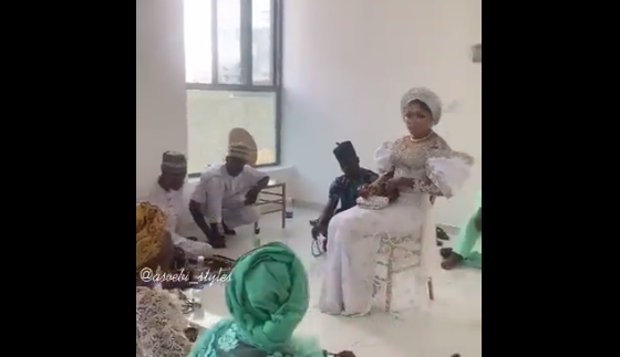 VIDEO: Islamic clerics pray for Bobrisky at his 'N400m' house unveiling