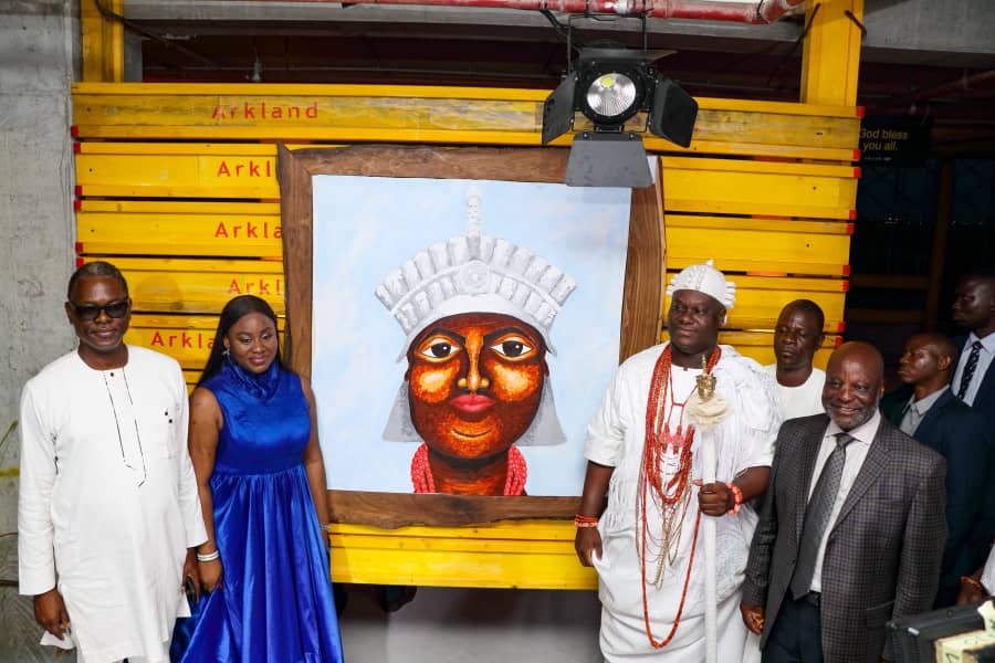 Ooni, Oba Elegushi, Muri Okunola attend Olubukola Bolarinde's art exhibition