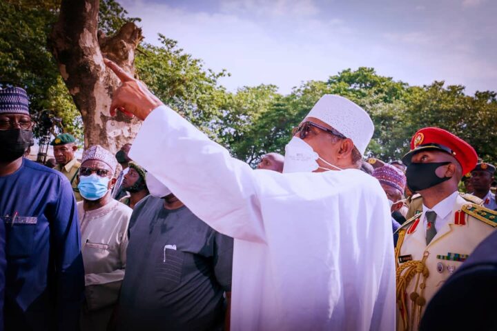 Muhammadu Buhari on Kuje prison