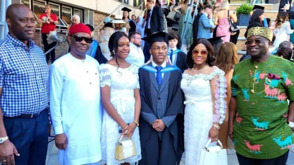 Makinde, Ikpeazu attend graduation of Wike’s son at UK varsity