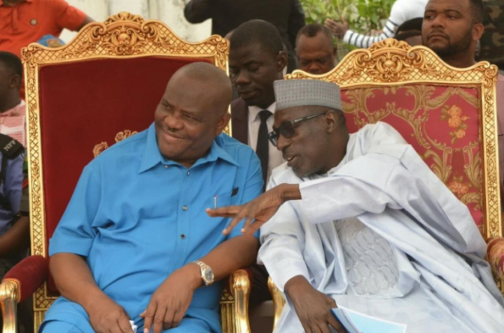 Nyesom wike and Makarfi