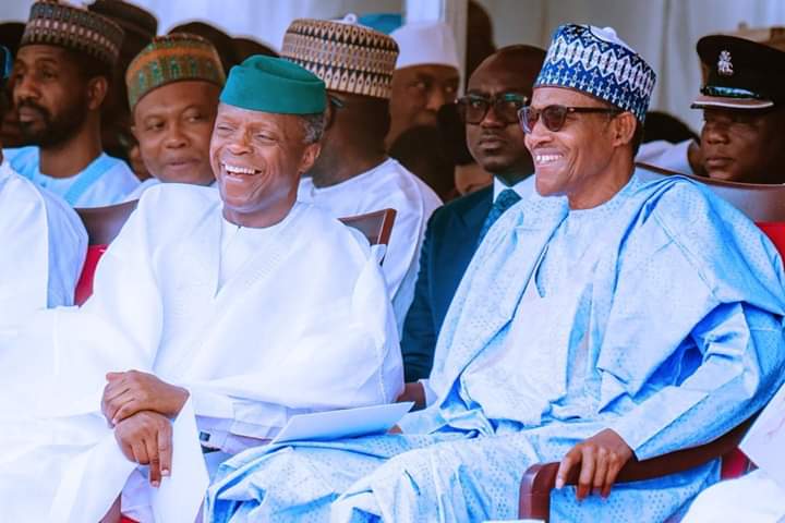 President Muhammadu Buhari and Yemi Osinbajo