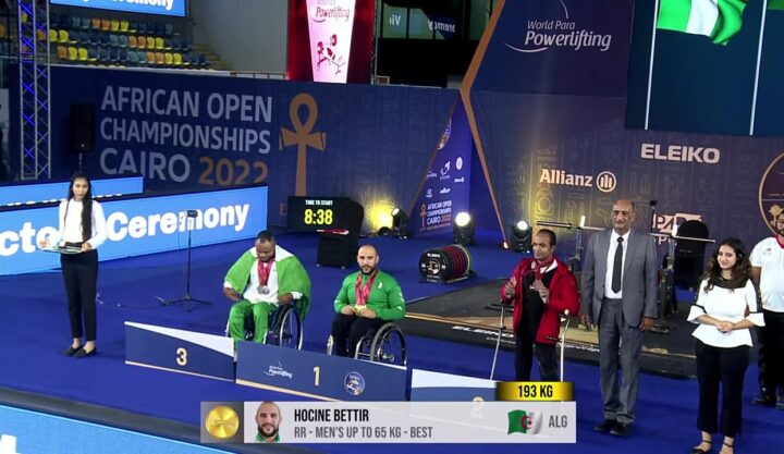 Para powerlifting: Nigeria wins 12 medals at African championships