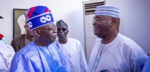 ‘I hope all is well with him’ — Atiku comments on Tinubu’s fall and posts video