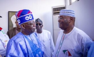 ‘I hope all is well with him’ — Atiku comments on Tinubu’s fall and posts video