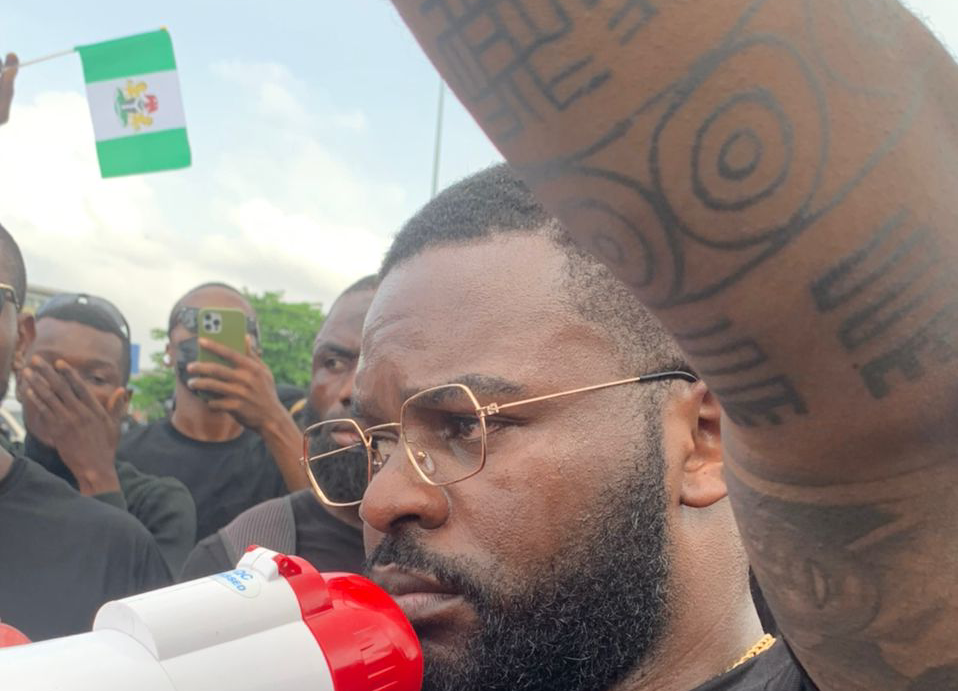 ‘Vote in people serious about justice’ — Falz charges youths at EndSARS memorial